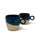 tasses bleues faites main Elephantom